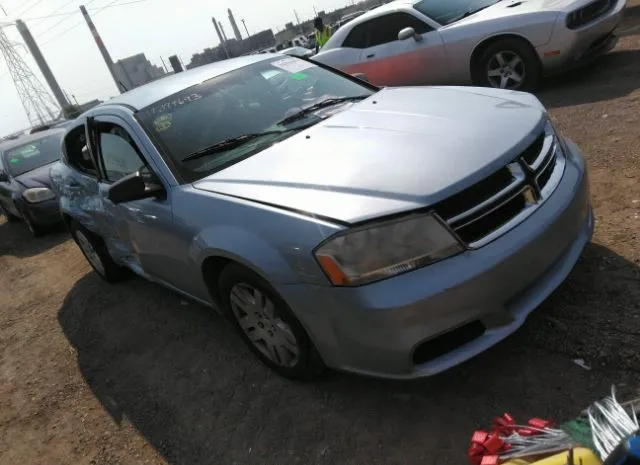 DODGE AVENGER 2013 1c3cdzagxdn753811