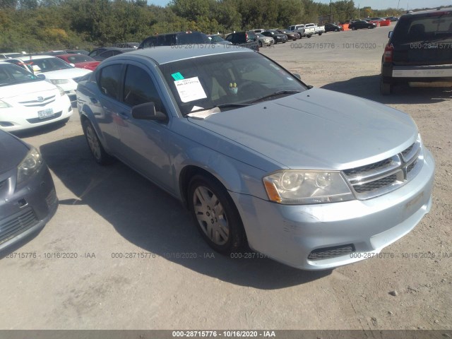 DODGE AVENGER 2013 1c3cdzagxdn756059