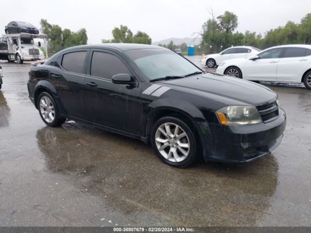 DODGE AVENGER 2013 1c3cdzbg2dn508418