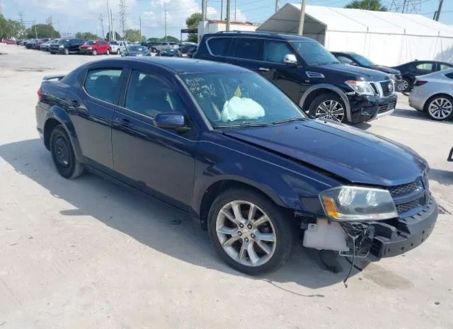 DODGE AVENGER 2013 1c3cdzbg2dn582180