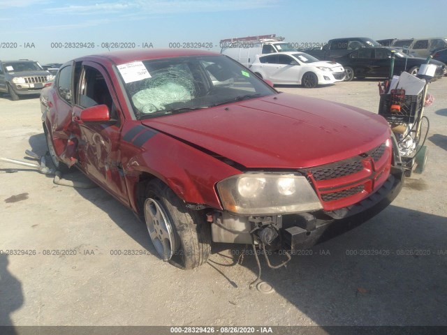 DODGE AVENGER 2012 1c3cdzbg4cn165934