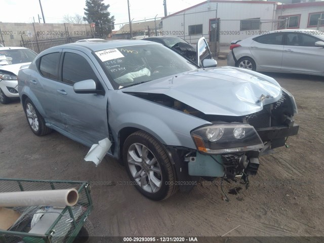 DODGE AVENGER 2013 1c3cdzbg4dn587249