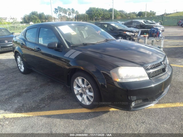 DODGE AVENGER 2013 1c3cdzbg4dn768187