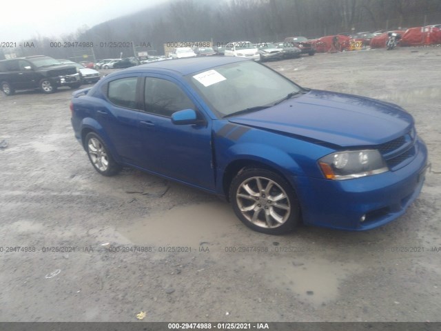 DODGE AVENGER 2013 1c3cdzbg7dn576391