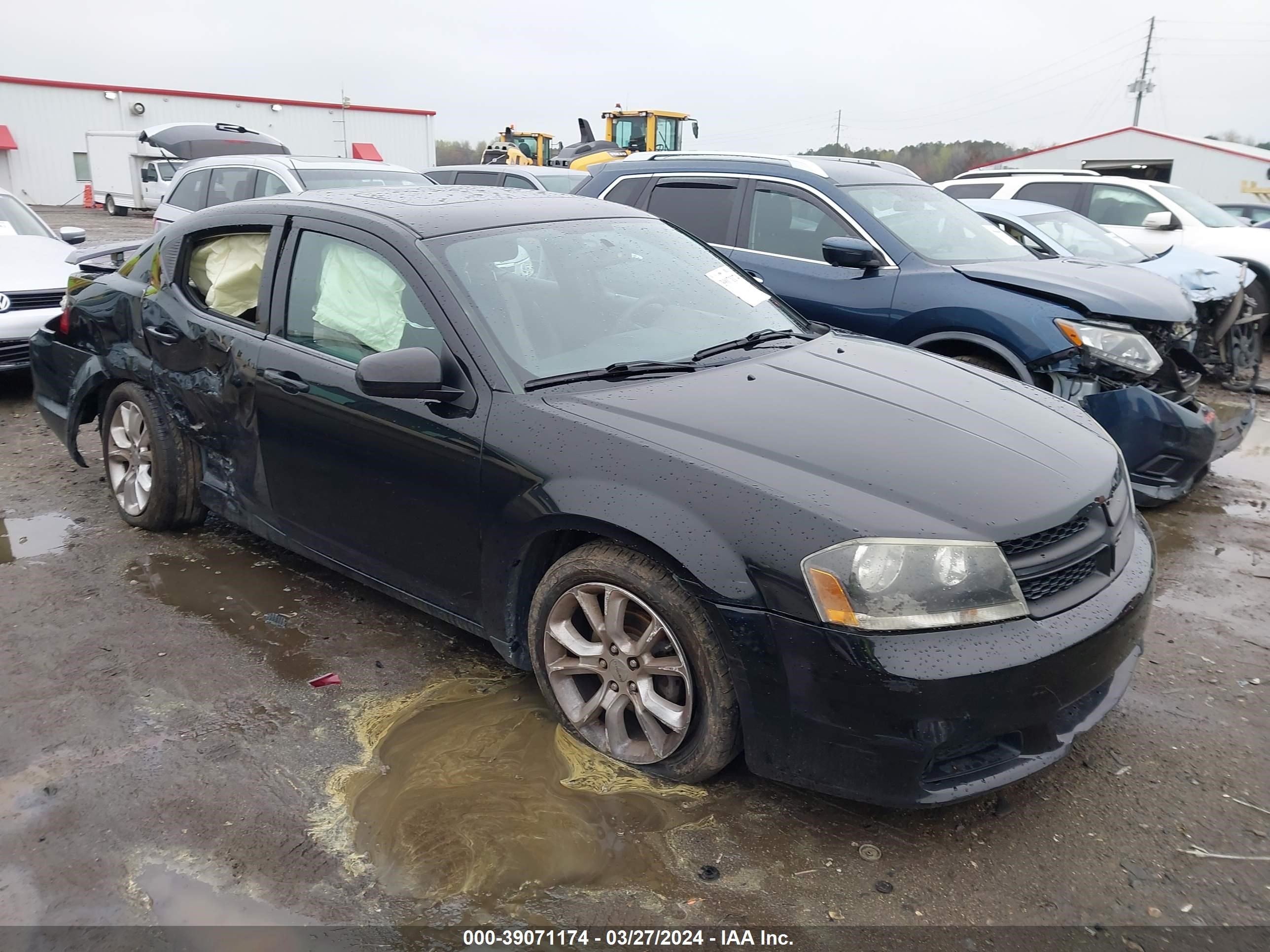 DODGE AVENGER 2013 1c3cdzbg7dn599556