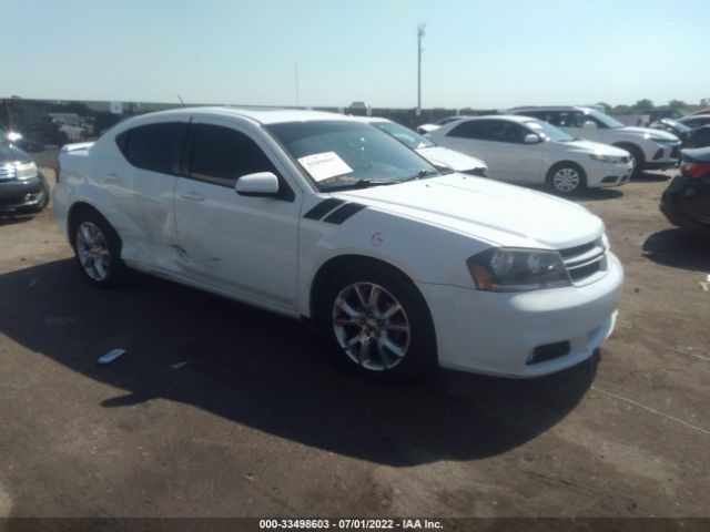 DODGE AVENGER 2012 1c3cdzbg9cn186701