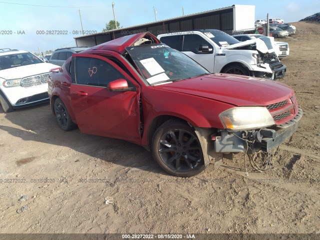 DODGE AVENGER 2013 1c3cdzbg9dn742281