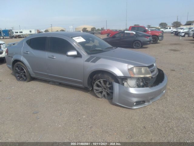 DODGE AVENGER 2013 1c3cdzbgxdn562873