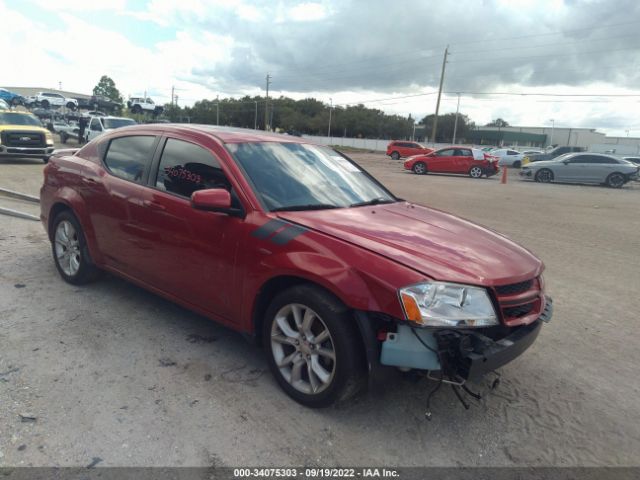 DODGE AVENGER 2013 1c3cdzbgxdn581598