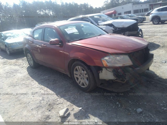 DODGE AVENGER 2012 1c3cdzcb0cn253446