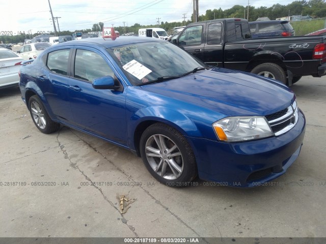 DODGE AVENGER 2012 1c3cdzcb0cn312687