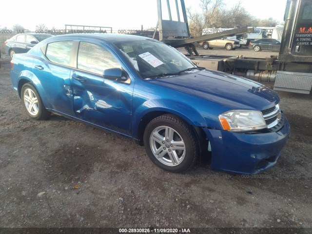 DODGE AVENGER 2013 1c3cdzcb0dn576395