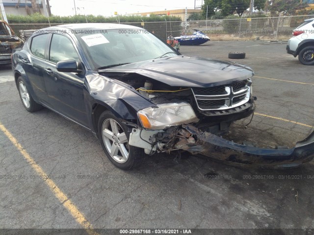 DODGE AVENGER 2013 1c3cdzcb0dn707888