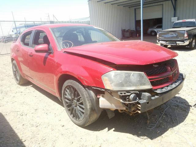 DODGE AVENGER SX 2013 1c3cdzcb0dn742561