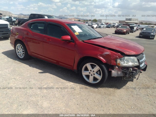 DODGE AVENGER 2012 1c3cdzcb1cn142064