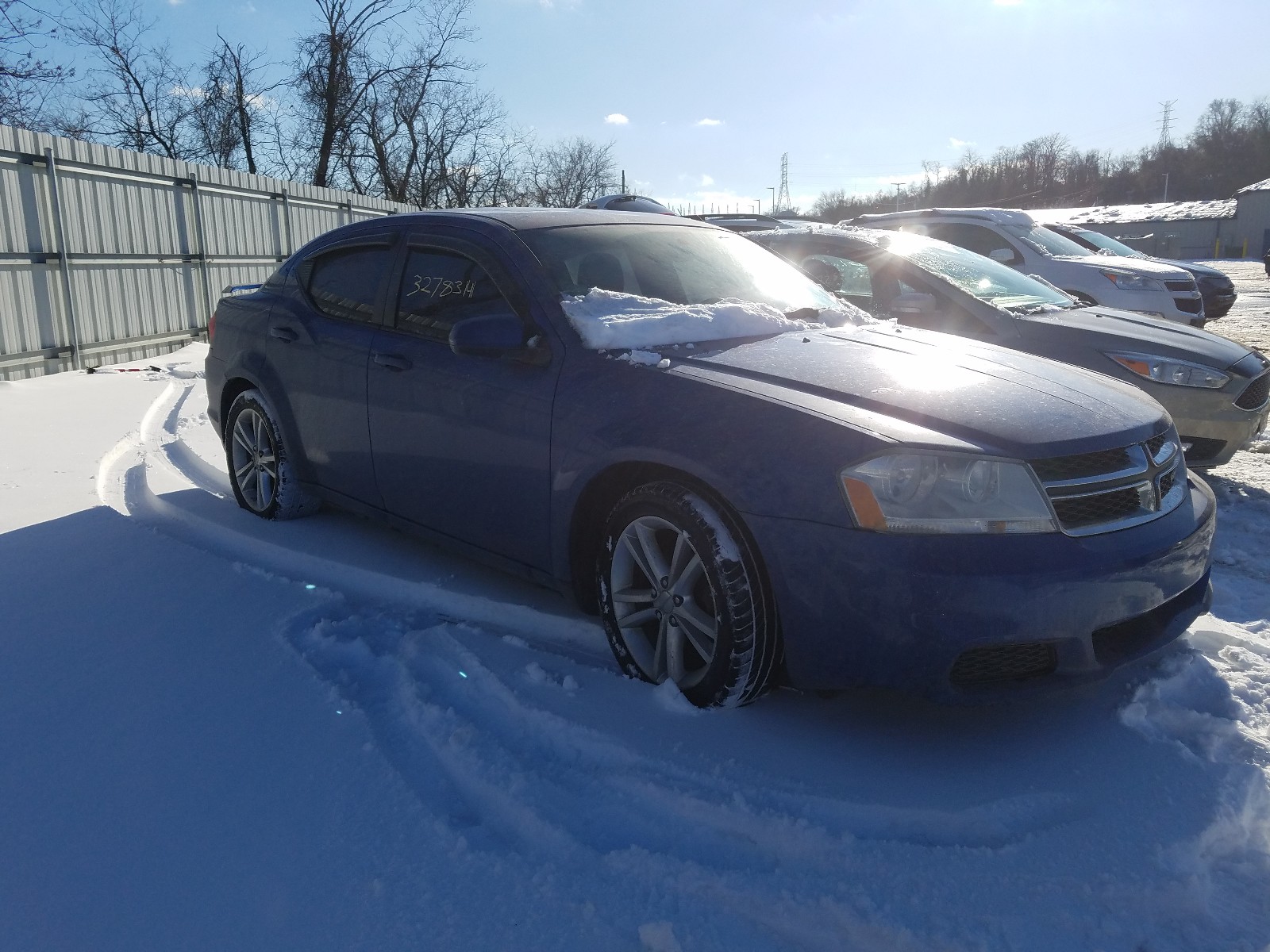 DODGE AVENGER SX 2012 1c3cdzcb1cn183312