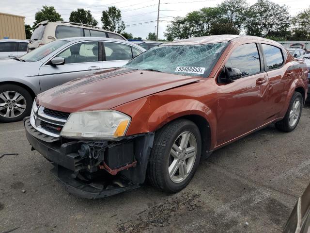 DODGE AVENGER SX 2012 1c3cdzcb1cn198523