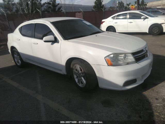 DODGE AVENGER 2012 1c3cdzcb1cn237062