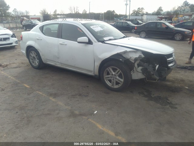 DODGE AVENGER 2012 1c3cdzcb1cn258624