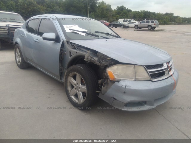 DODGE AVENGER 2013 1c3cdzcb1dn582819