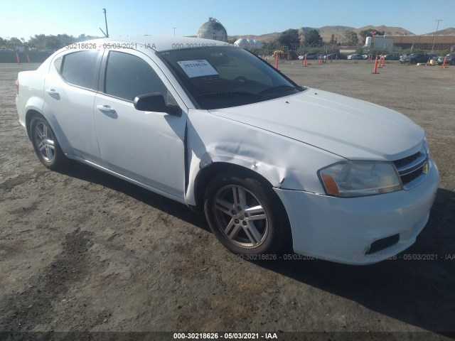 DODGE AVENGER 2013 1c3cdzcb1dn625930