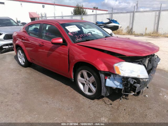 DODGE AVENGER 2013 1c3cdzcb1dn708449