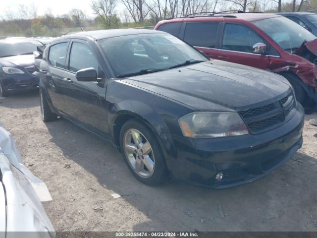 DODGE AVENGER 2013 1c3cdzcb1dn716230