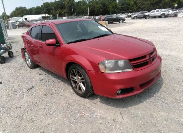 DODGE AVENGER 2013 1c3cdzcb2dn548601