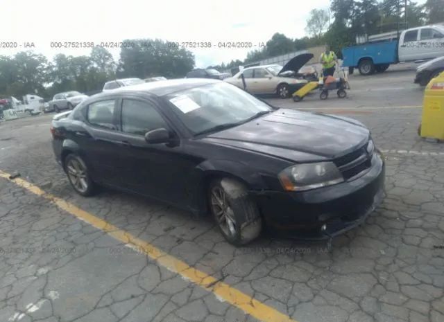 DODGE AVENGER 2013 1c3cdzcb2dn615987