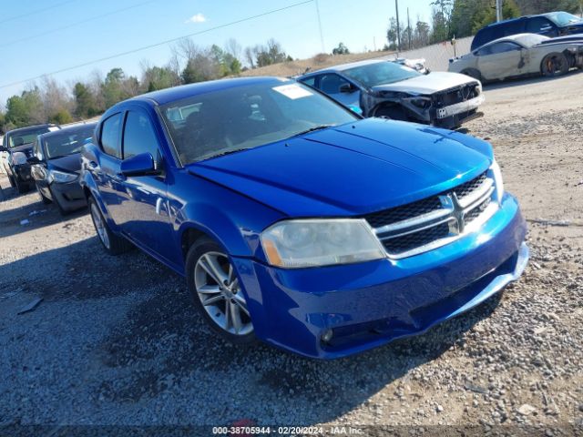 DODGE AVENGER 2013 1c3cdzcb2dn628545