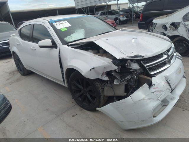 DODGE AVENGER 2013 1c3cdzcb2dn630411