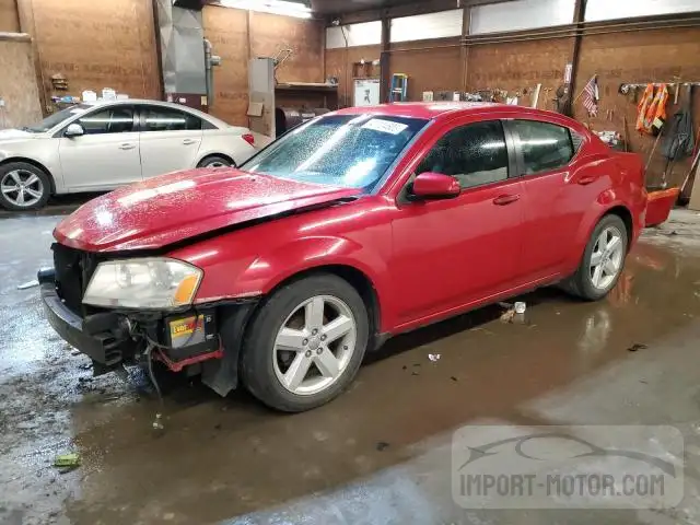 DODGE AVENGER 2013 1c3cdzcb2dn661576