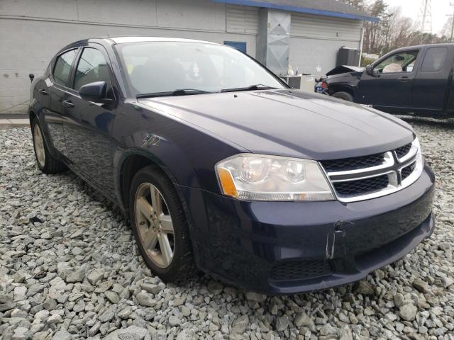 DODGE AVENGER SX 2012 1c3cdzcb3cn142244