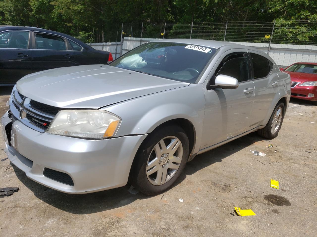 DODGE AVENGER 2012 1c3cdzcb3cn198524