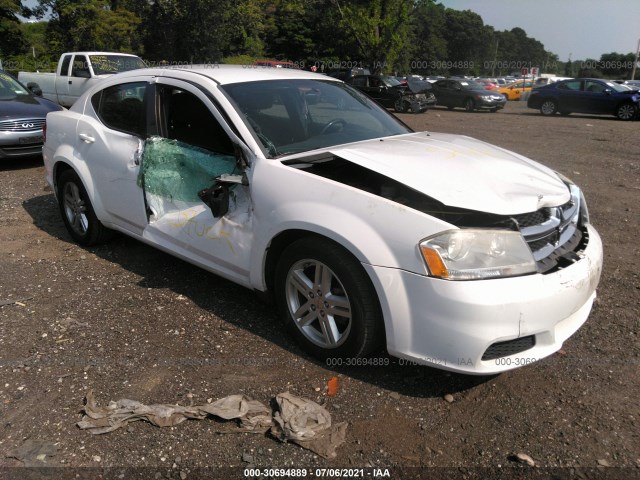 DODGE AVENGER 2012 1c3cdzcb3cn272427