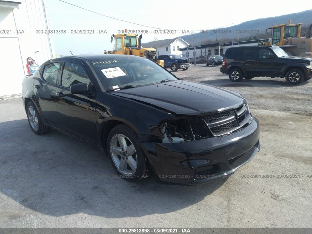 DODGE AVENGER 2013 1c3cdzcb3dn541009