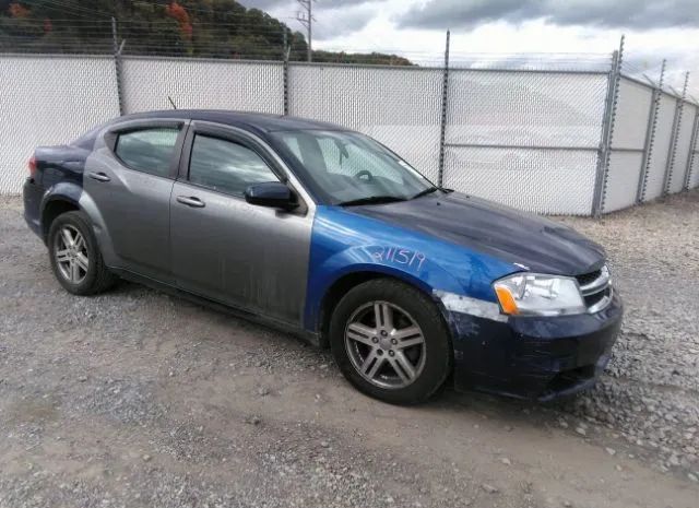 DODGE AVENGER 2013 1c3cdzcb3dn662168