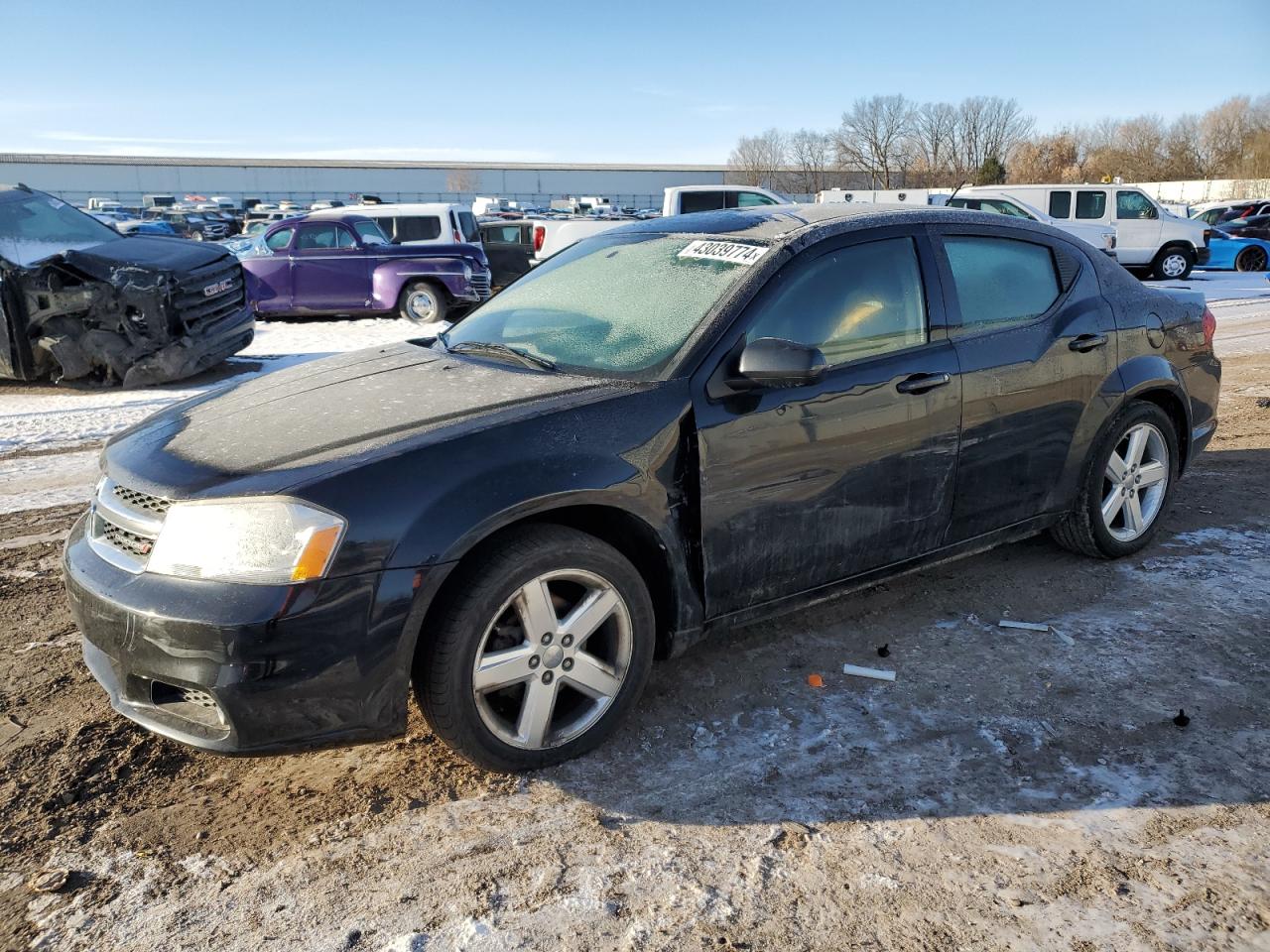 DODGE AVENGER 2013 1c3cdzcb3dn681738