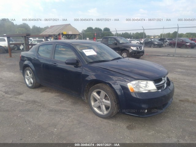 DODGE AVENGER 2013 1c3cdzcb3dn707724