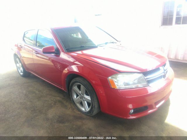 DODGE AVENGER 2013 1c3cdzcb3dn740397