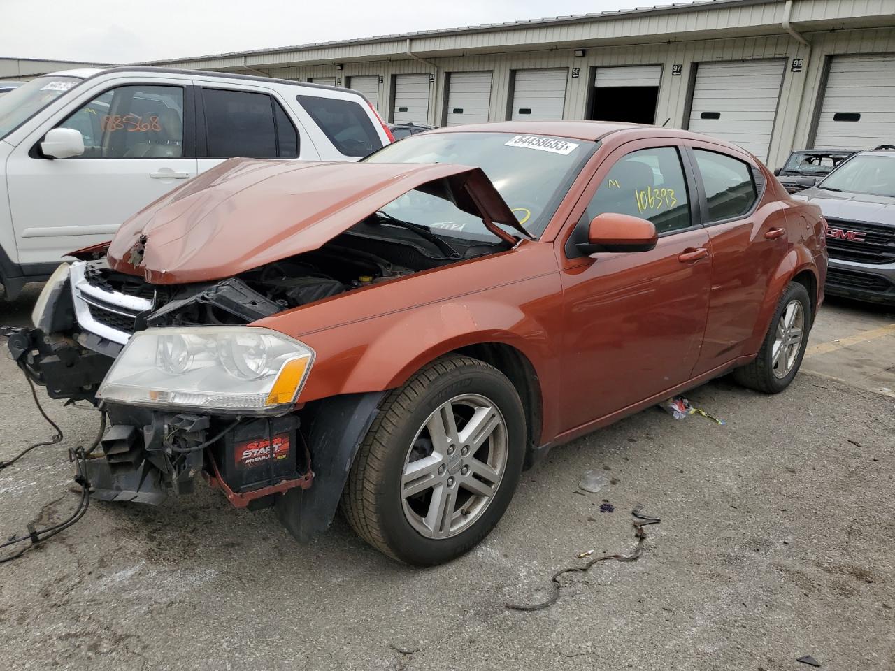 DODGE AVENGER 2012 1c3cdzcb4cn173874