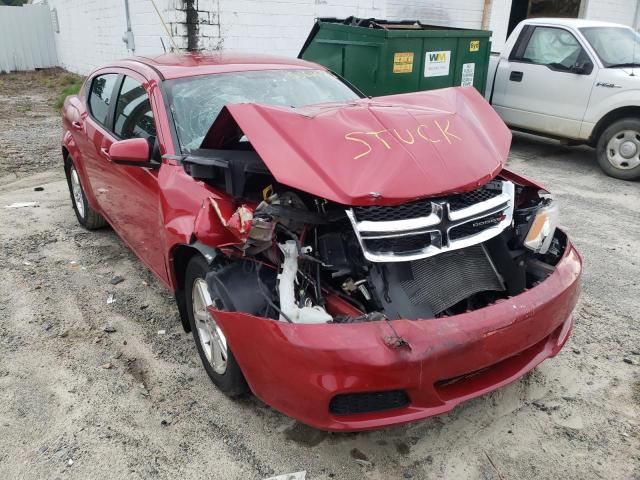 DODGE AVENGER SX 2012 1c3cdzcb4cn212429