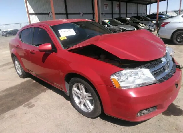 DODGE AVENGER 2012 1c3cdzcb4cn219798