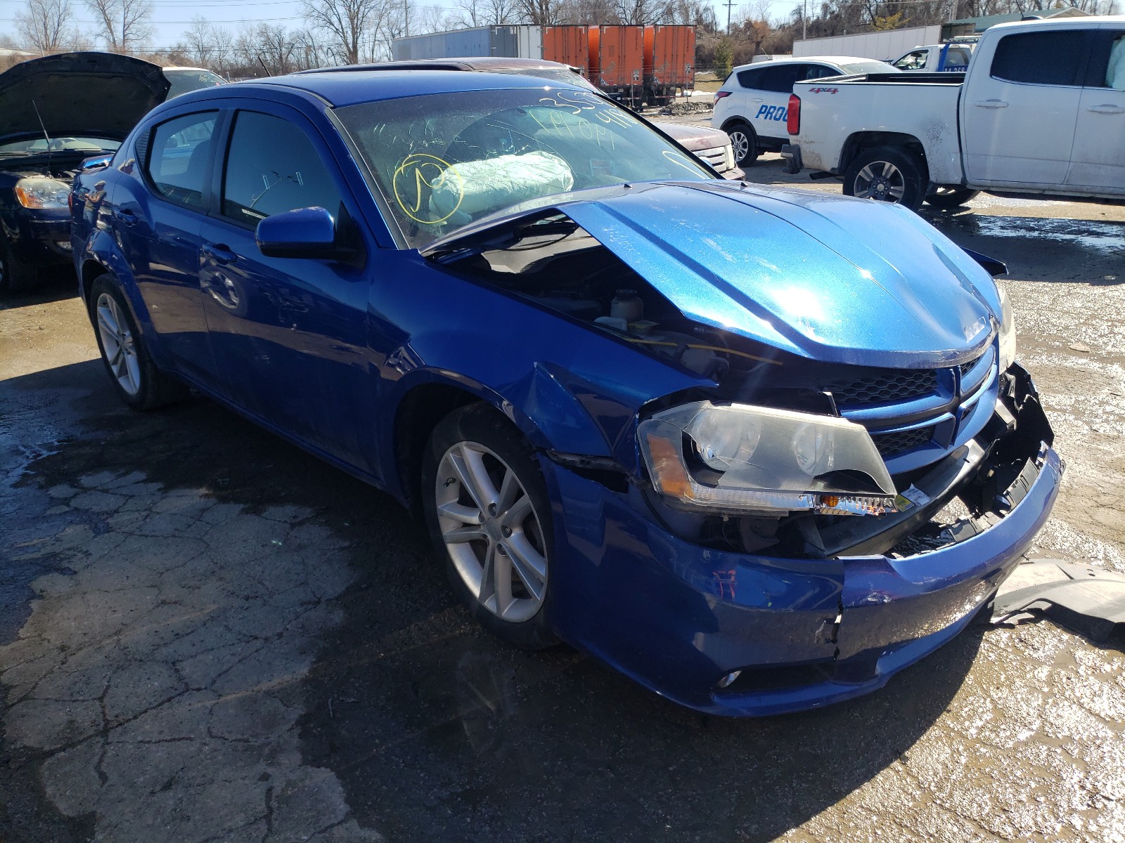 DODGE AVENGER SX 2013 1c3cdzcb4dn502722