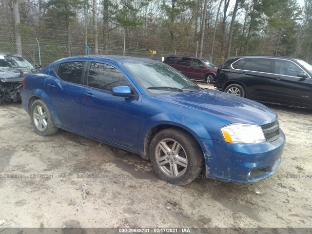 DODGE AVENGER 2013 1c3cdzcb4dn568431