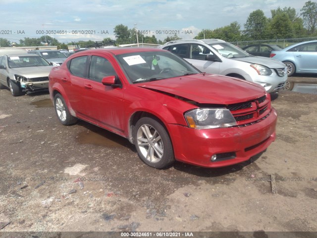 DODGE AVENGER 2013 1c3cdzcb4dn586525