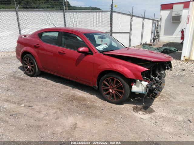 DODGE AVENGER 2013 1c3cdzcb4dn628708