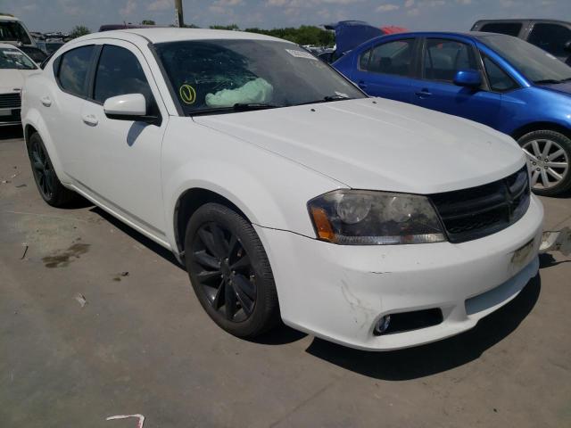 DODGE AVENGER SX 2013 1c3cdzcb4dn719025