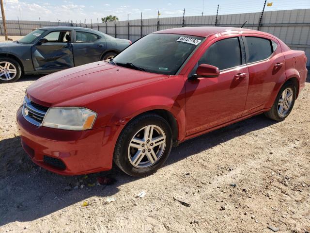 DODGE AVENGER SX 2012 1c3cdzcb5cn122867