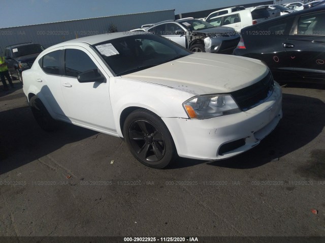 DODGE AVENGER 2012 1c3cdzcb5cn196578